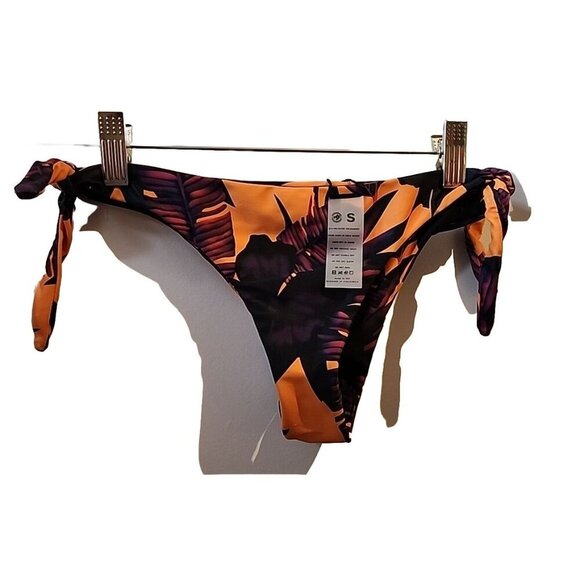 KHONGBOON WOMEN'S LOW RISE BIKINI BOTTOM SMALL Adjustable Tie - Picture 2 of 5